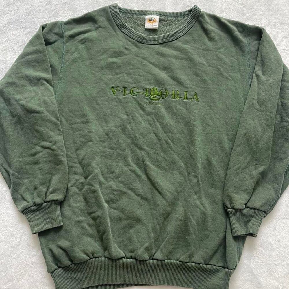 Victoria-s-secret Men's Green Sweatshirt
